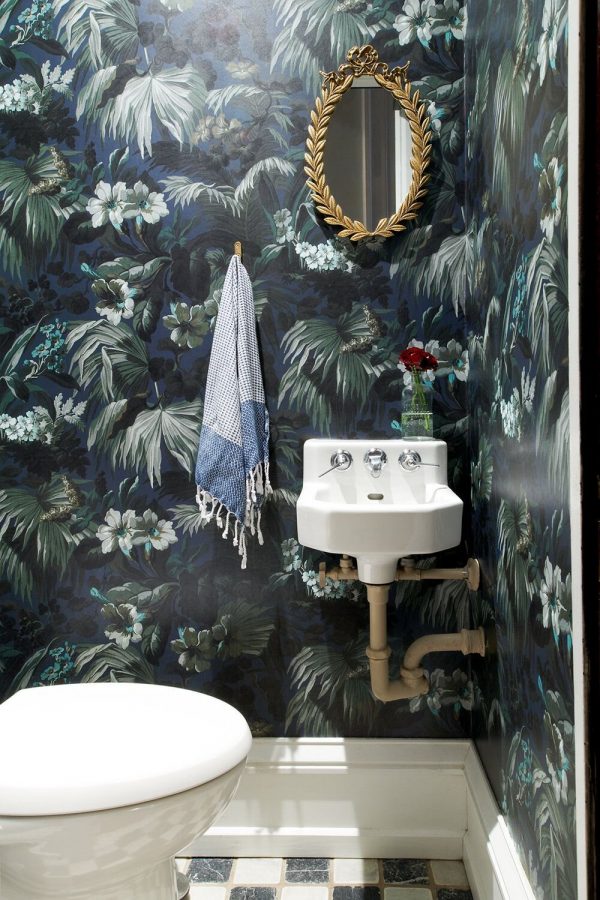 You Should Wallpaper Your Powder Room — Michelle Gage Interiors
