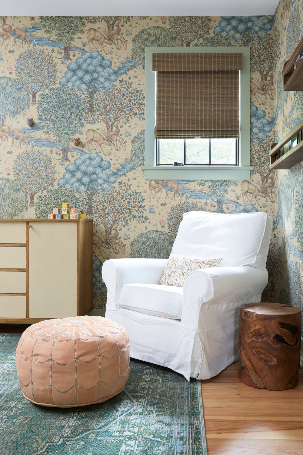 Green With Envy Nursery For Twins — Michelle Gage Interiors