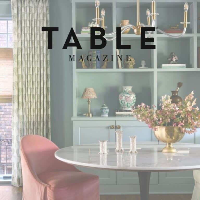 Table Magazine Press Feature